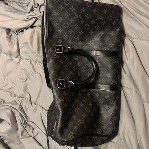 Louis Vuitton Black Duffel